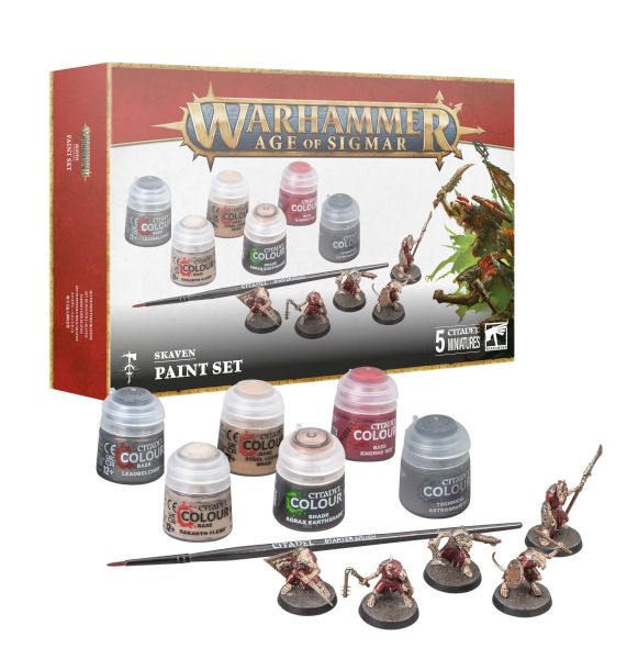 Age of Sigmar - Skaven Paint set