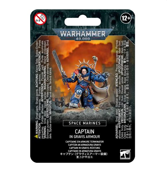 Space Marines - Captain in Gravis Armou